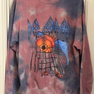 Def Leopard urban outfitters sweater